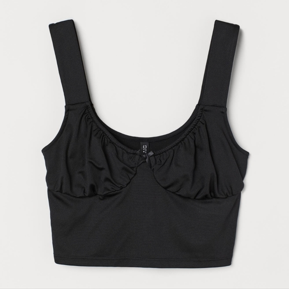 BNWOT (only ever tried on) sleeveless crop top - Picture 1 of 4